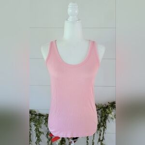 ❌️SOLD❌️J.Crew Pink Modal Ribbed Tank Top